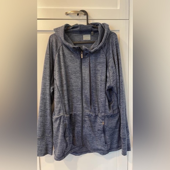 Athleta no sweat zip up - Picture 1 of 4